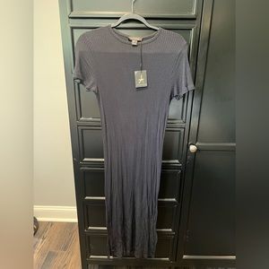 Women navy blue dress, size 10, new with tags